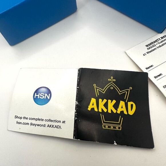 Akkad black rhinestone pear shaped cocktail Ring NWT - Picture 11 of 11